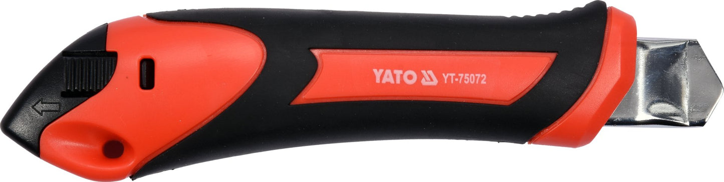 Yato utility knife with snap-off blade - 18 mm