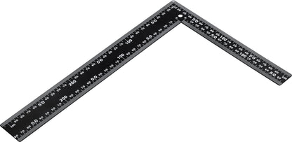 Vorel metal try square - black 300x200 mm