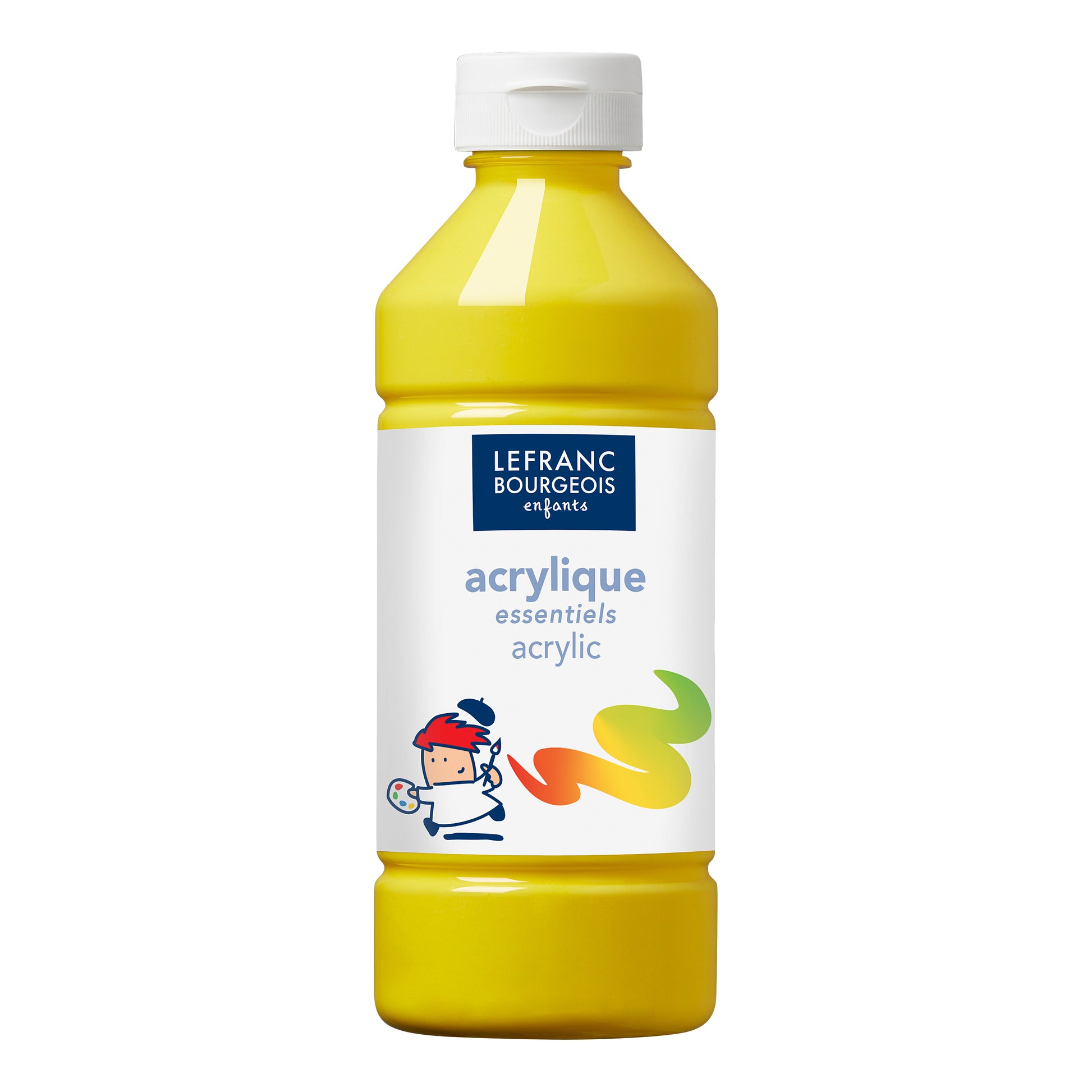 Lefranc Bourgeois Acrylic Paint - Yellow 500 ml