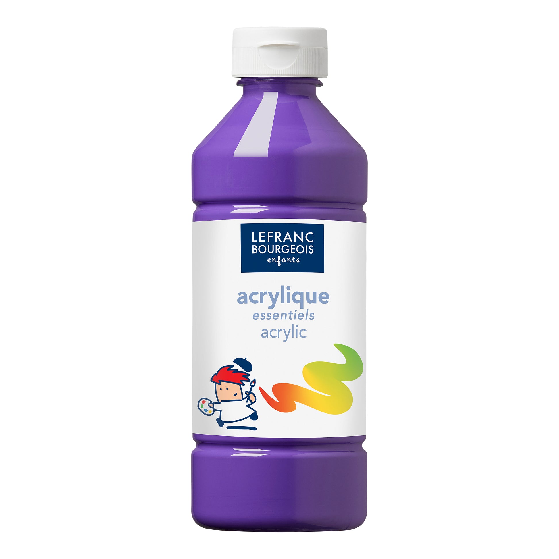 Lefranc Bourgeois Acrylic Paint - Purple 500 ml