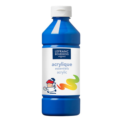 Lefranc Bourgeois Acrylic Paint - Blue 500 ml