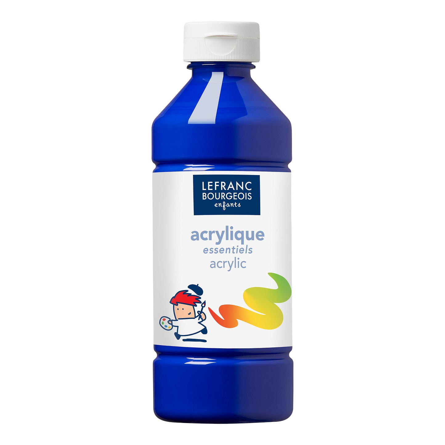 Lefranc Bourgeois Acrylic Paint - Dark Blue 500 ml