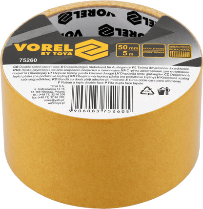 Vorel double-sided tape - 50 mm x 5 m
