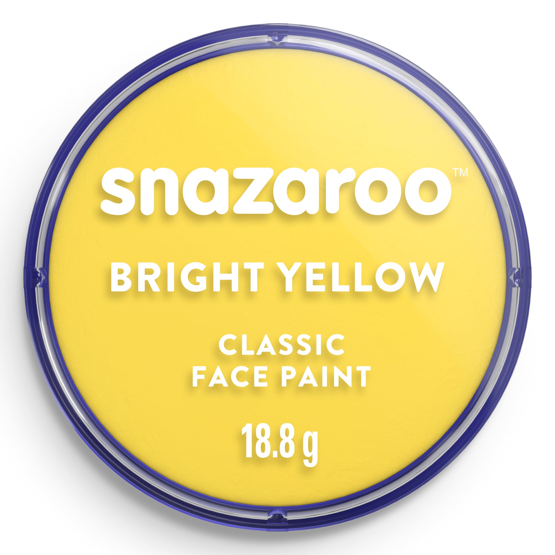Snazaroo Face and Body Paint - Bright Yellow 18 ml