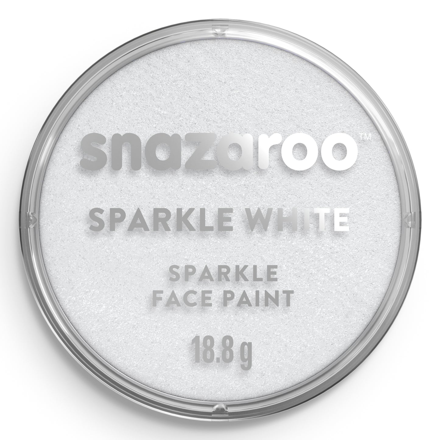Snazaroo Face and Body Paint Sparkle - White 18 ml