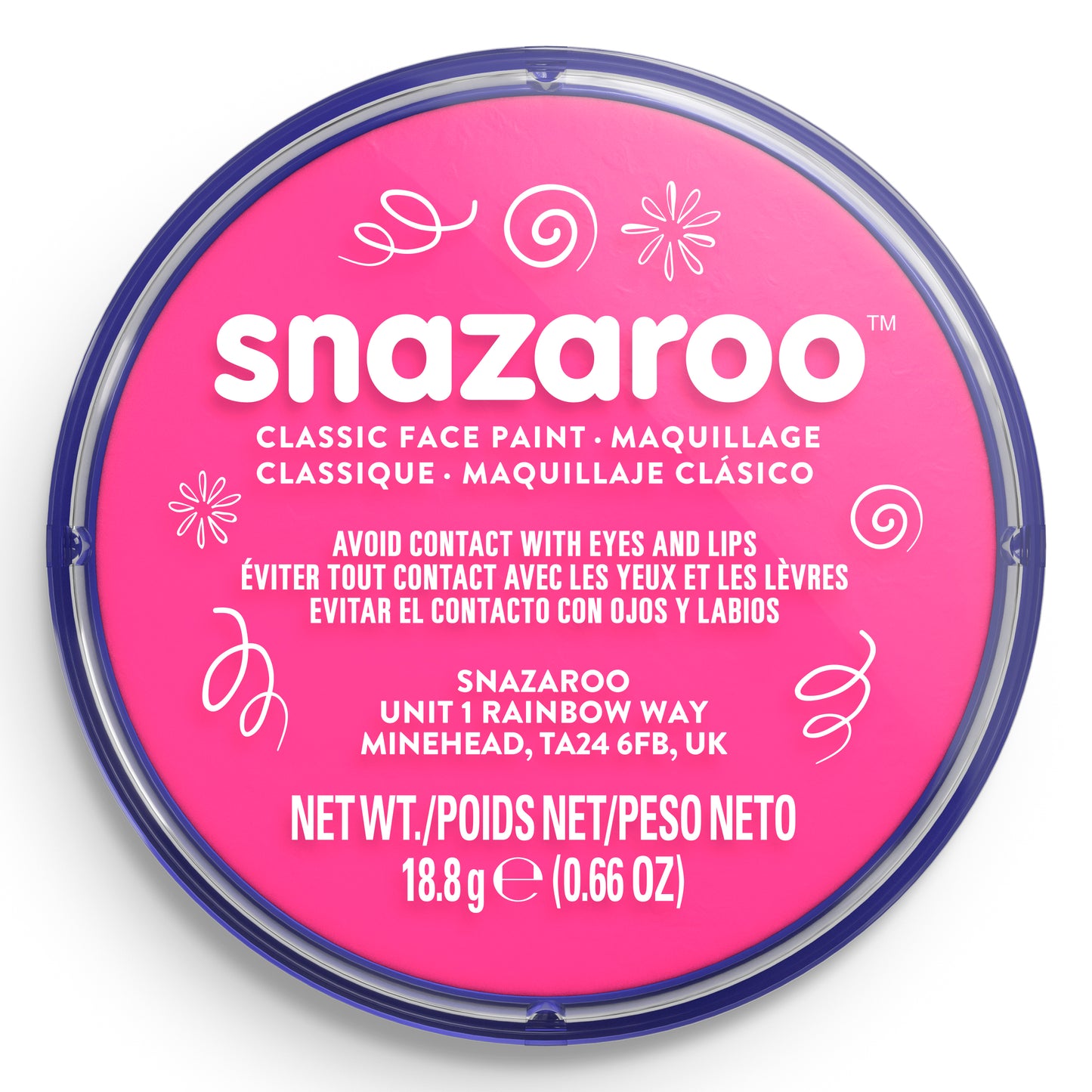 Snazaroo face and body paint - Light Pink 18 ml