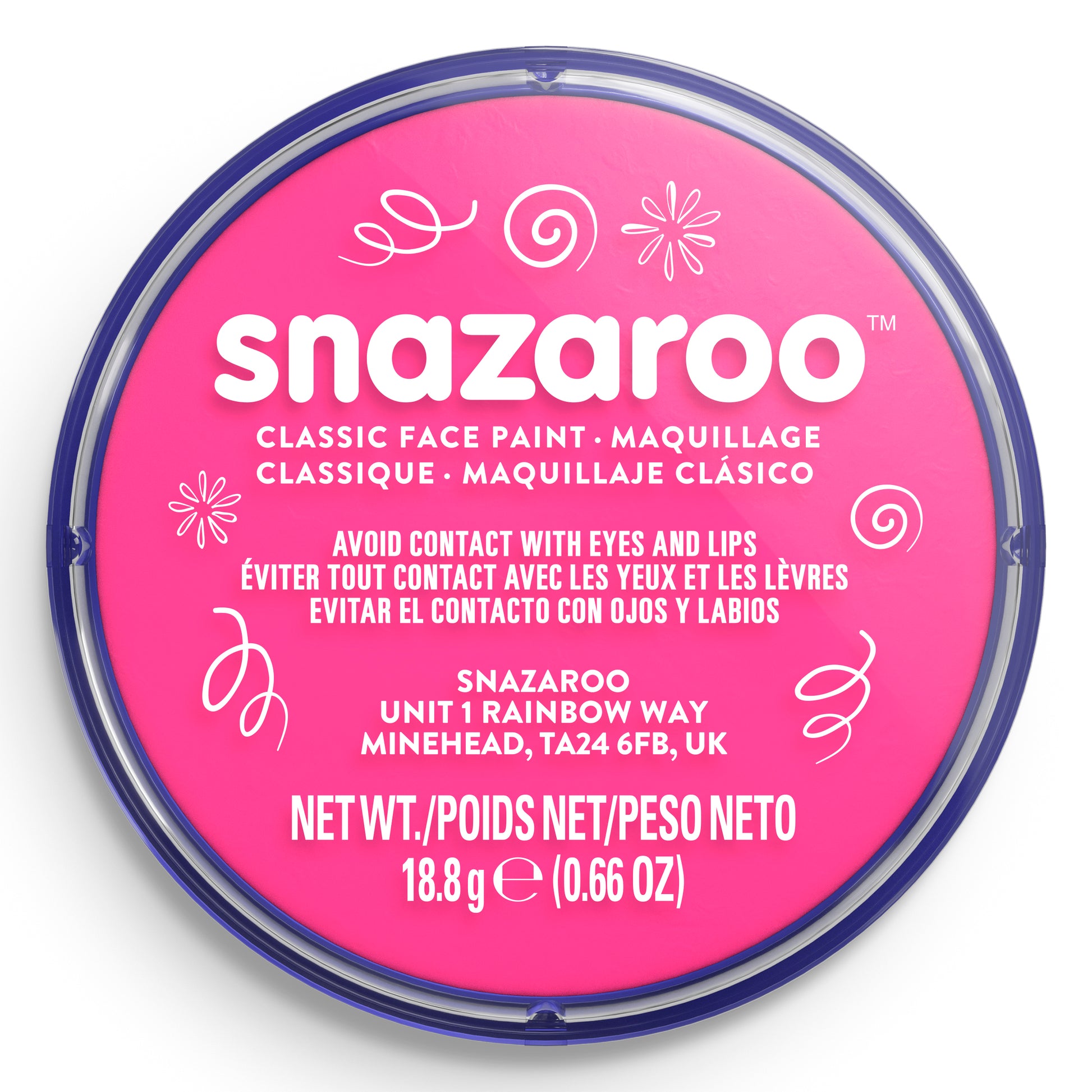 Snazaroo face and body paint - Light Pink 18 ml