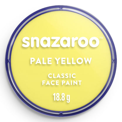 Snazaroo Face and Body Paint - Pale Yellow 18 ml