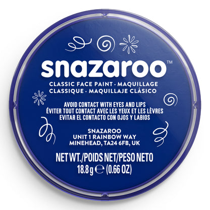 Snazaroo Face and Body Paint - Dark Blue 18 ml