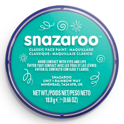 Snazaroo Face and Body Paint - Turquoise 18 ml