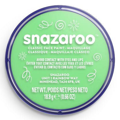 Snazaroo Face and Body Paint - Pale Green 18 ml