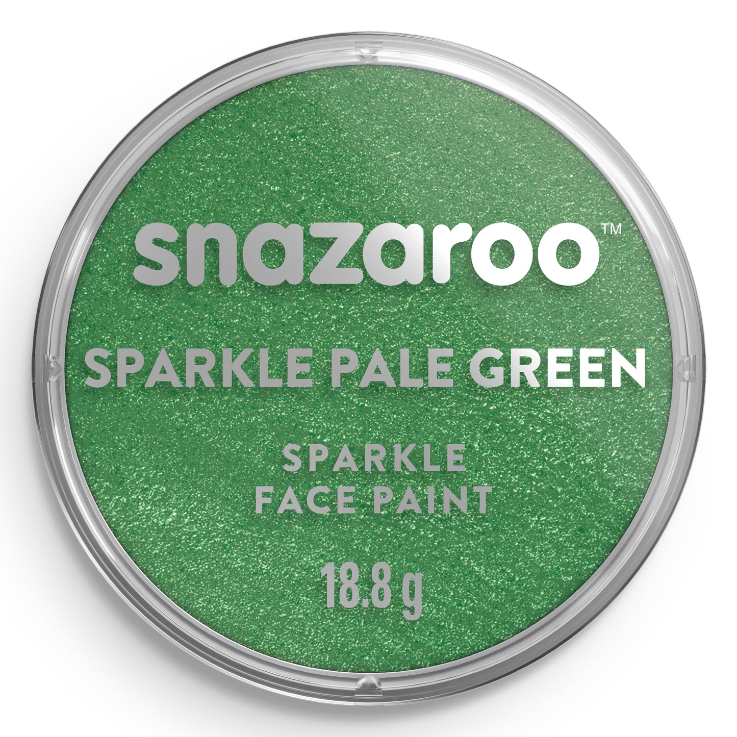 Snazaroo Face and Body Paint Sparkle - Pale Green 18 ml