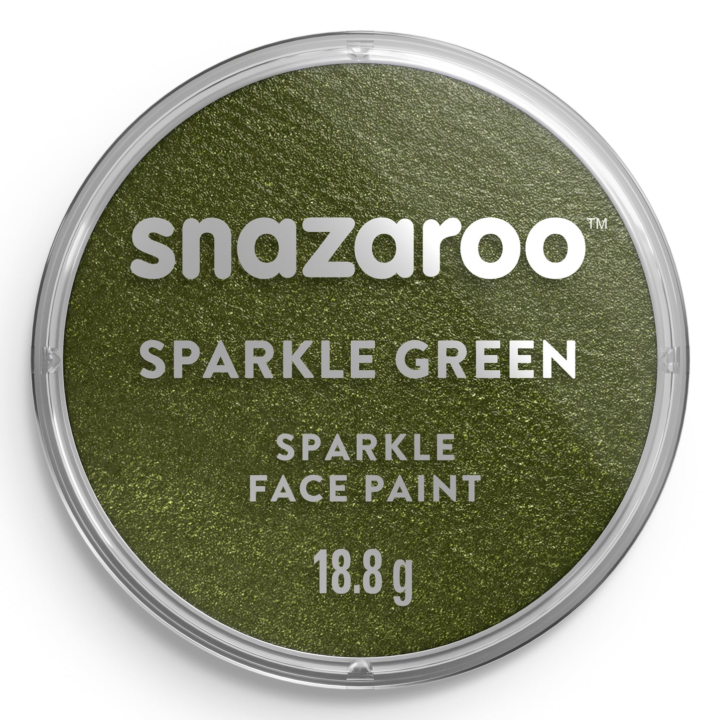 Snazaroo Sparkle Face and Body Paint - Green 18 ml