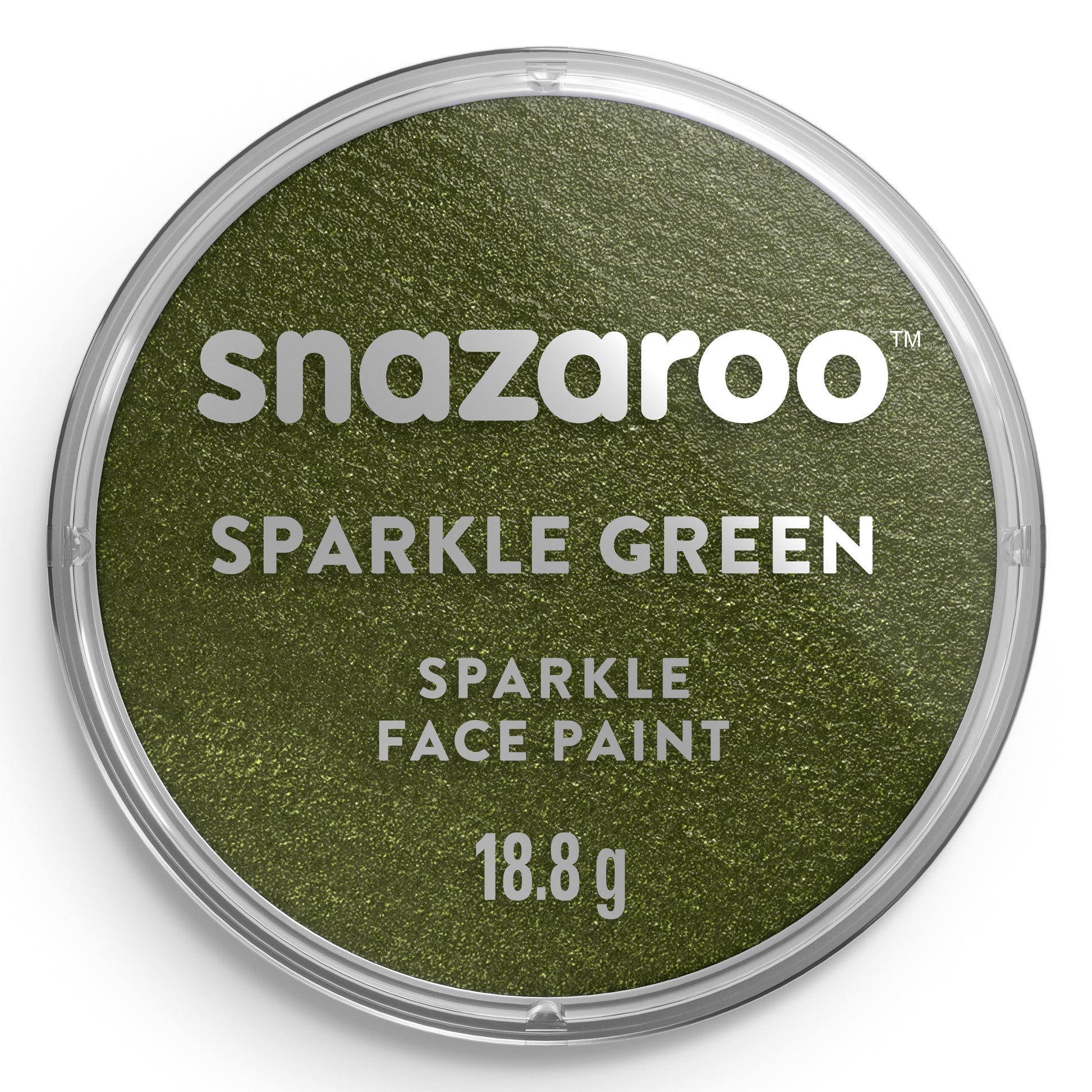 Snazaroo Sparkle Face and Body Paint - Green 18 ml