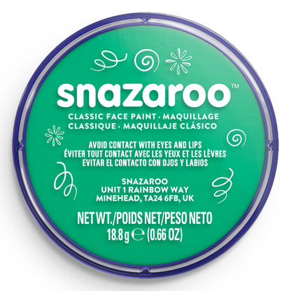 Snazaroo Face and Body Paint - Bright Green 18 ml