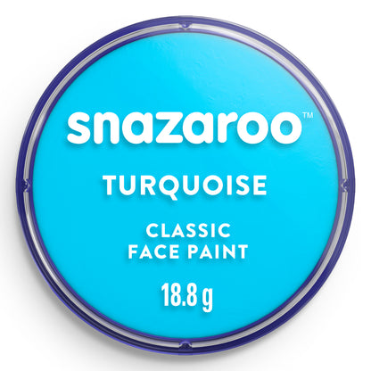 Snazaroo Face and Body Paint - Turquoise 18 ml