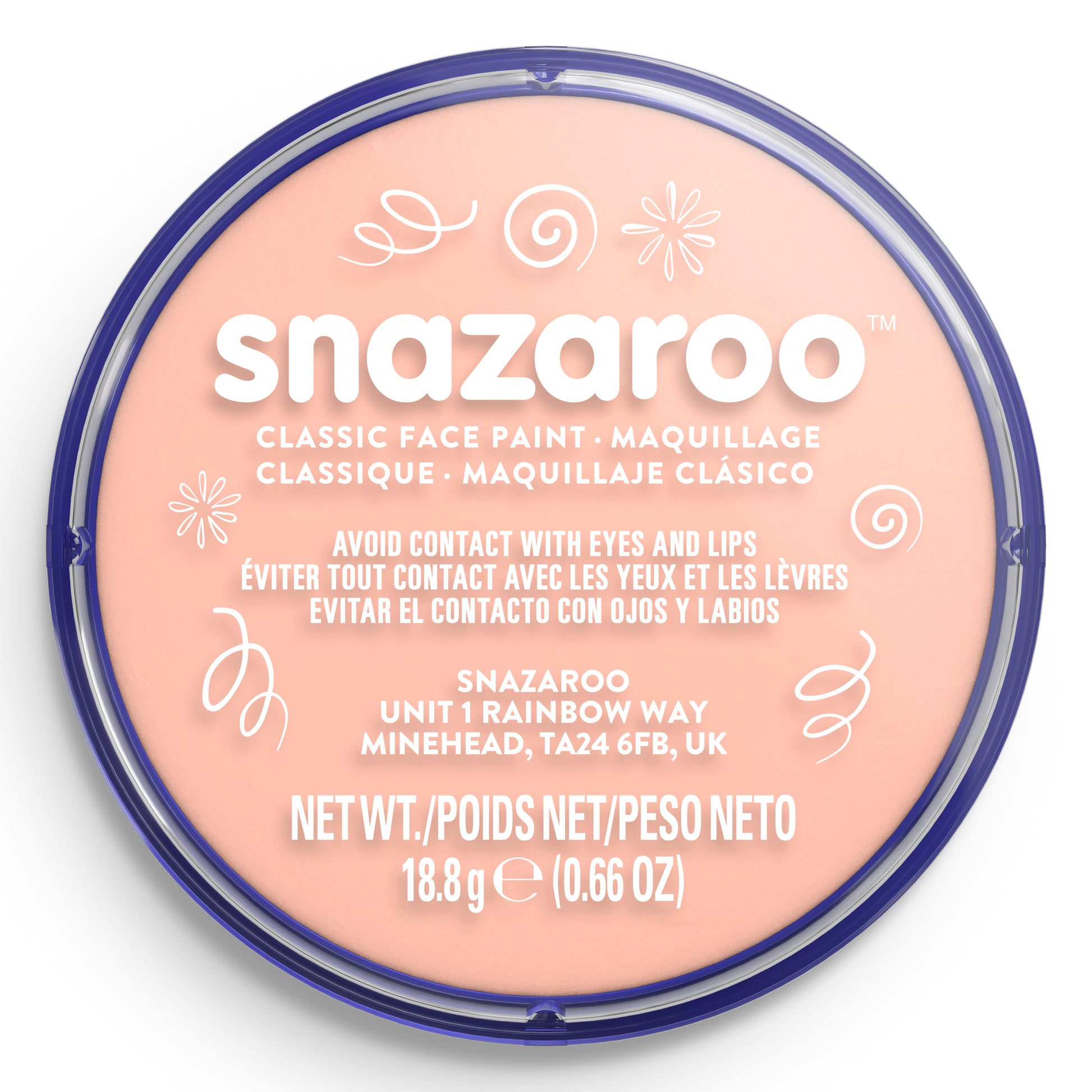 Snazaroo Face and Body Paint - Rosy Pink 18 ml
