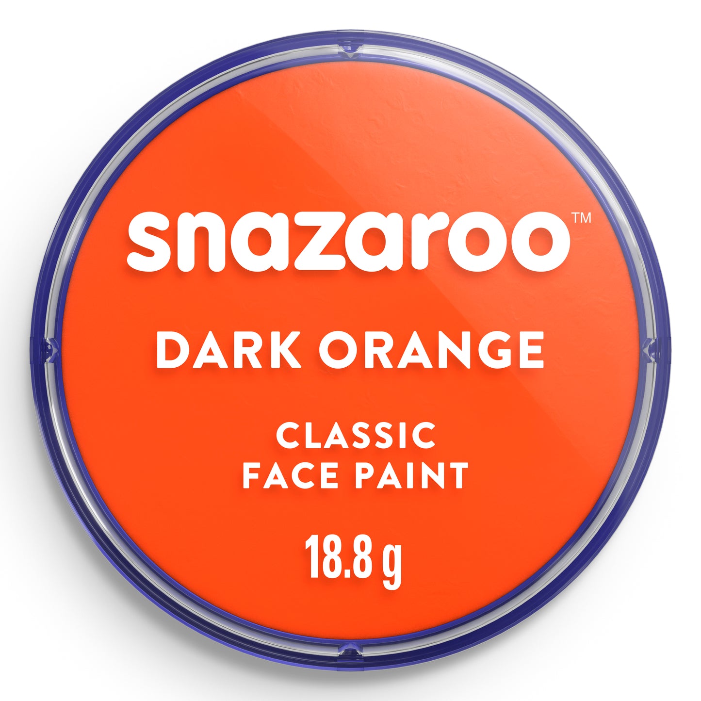 Snazaroo Face and Body Paint - Dark Orange 18 ml