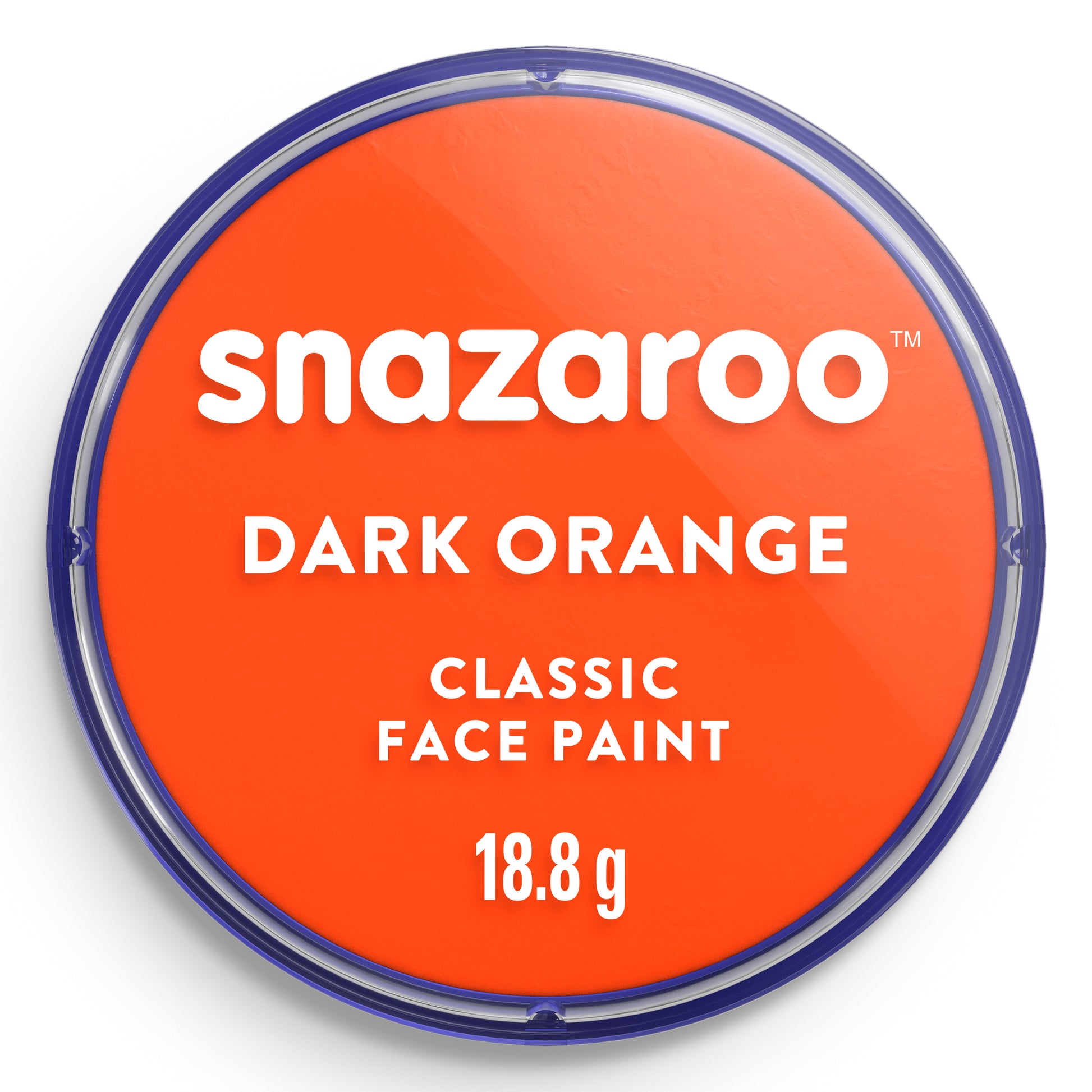 Snazaroo Face and Body Paint - Dark Orange 18 ml
