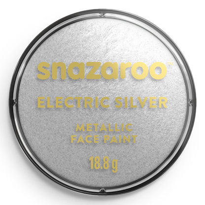 Snazaroo Metallic Face and Body Paint - Silver 18 ml
