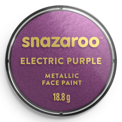 Snazaroo Metallic Face and Body Paint - Purple 18 ml