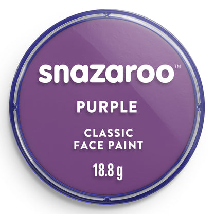 Snazaroo Face and Body Paint - Purple 18 ml