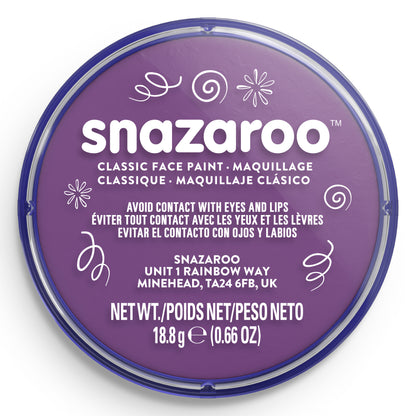 Snazaroo Face and Body Paint - Purple 18 ml