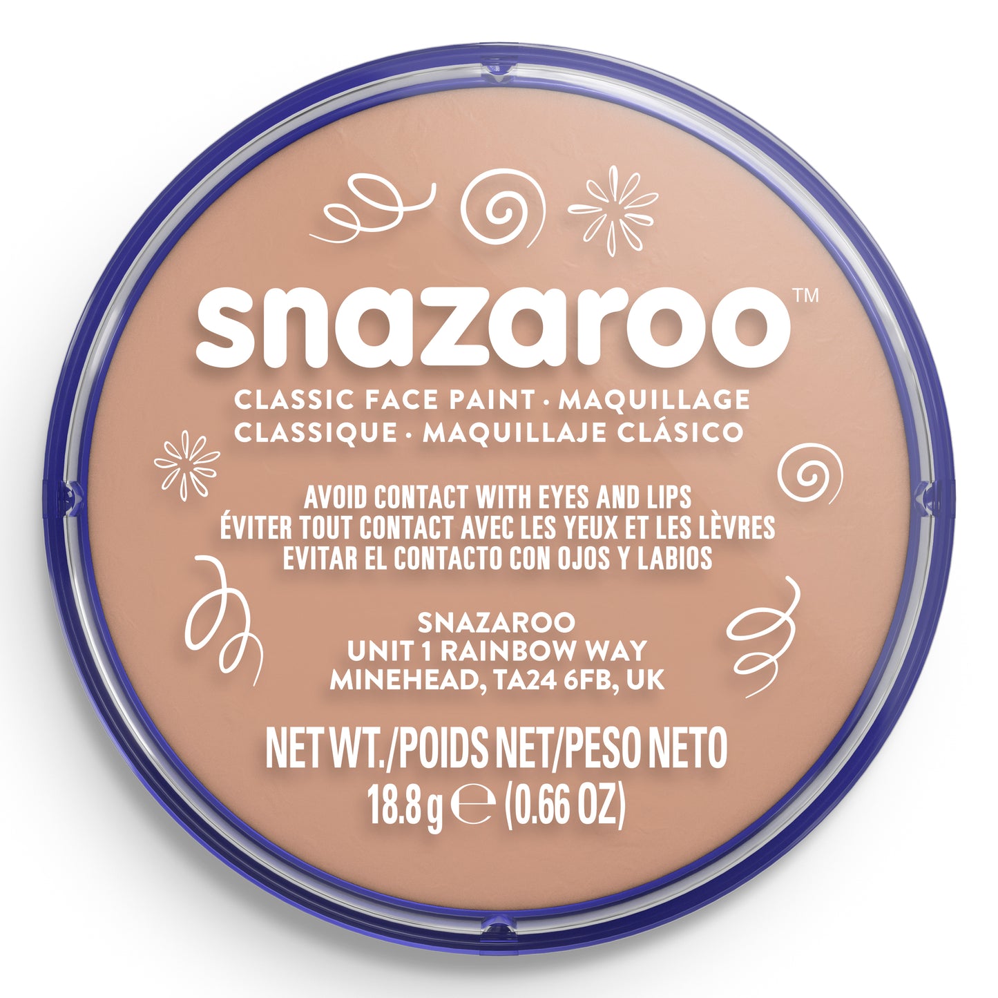 Snazaroo Face and Body Paint - Barley Beige 18 ml