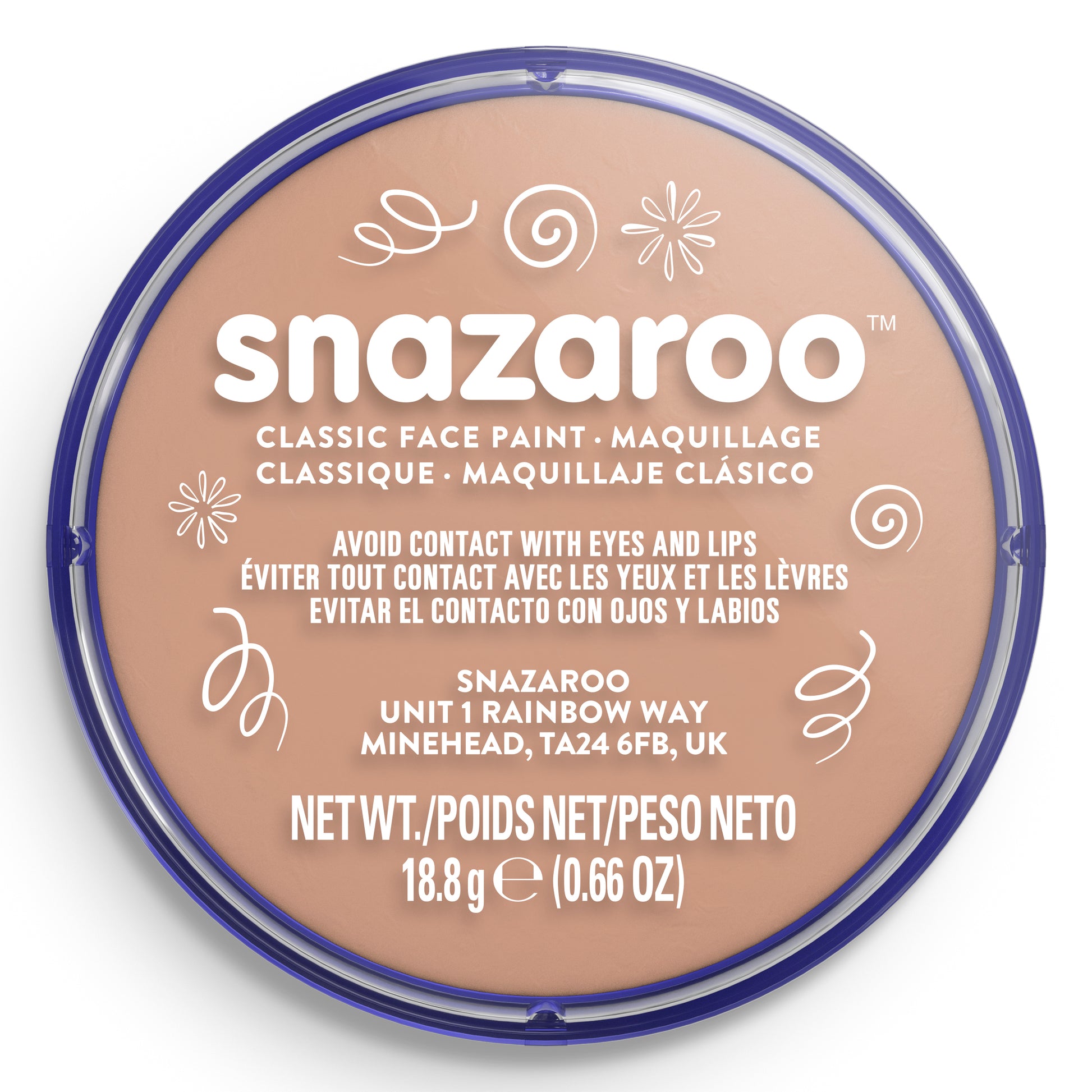 Snazaroo Face and Body Paint - Barley Beige 18 ml