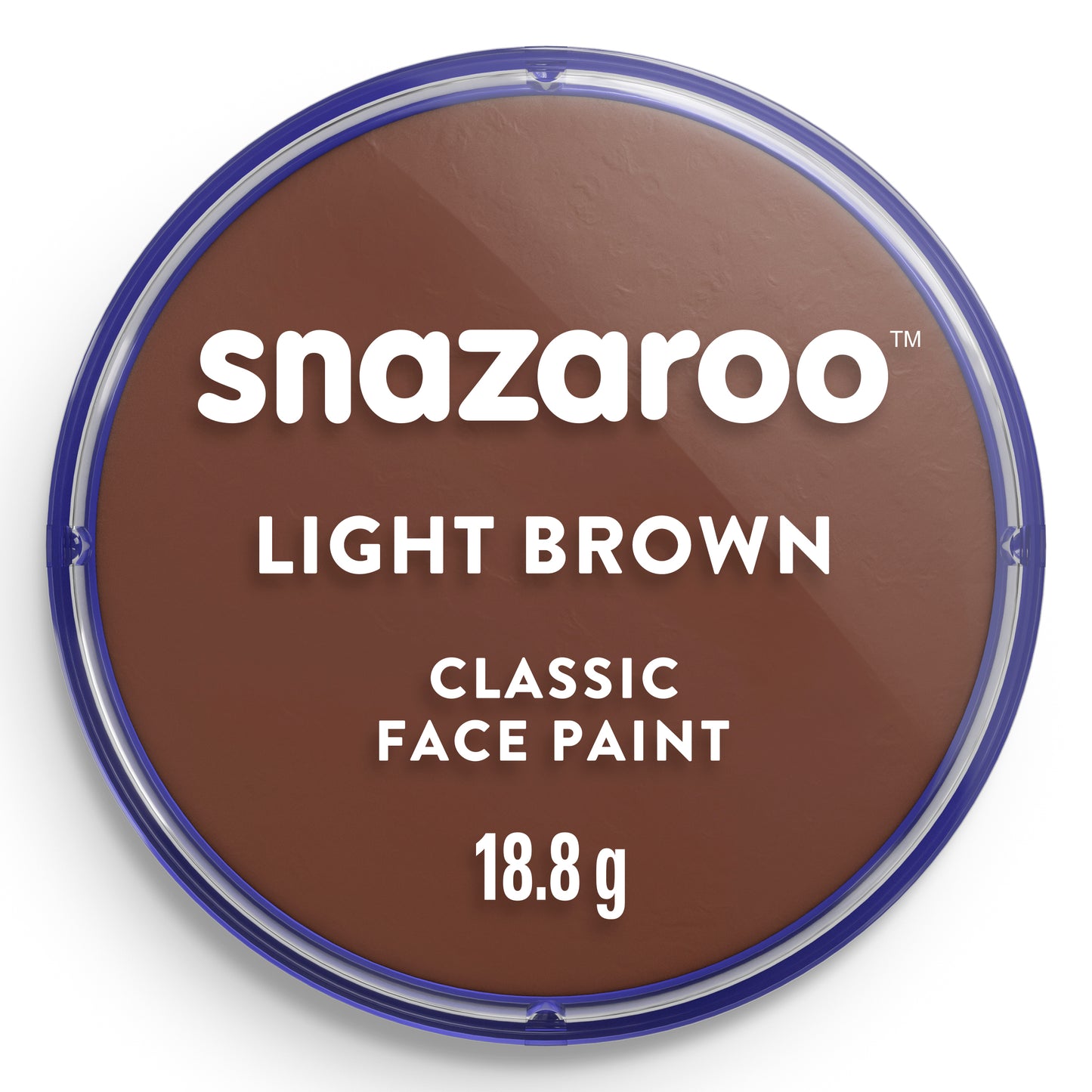 Snazaroo face and body paint - Light Brown 18 ml