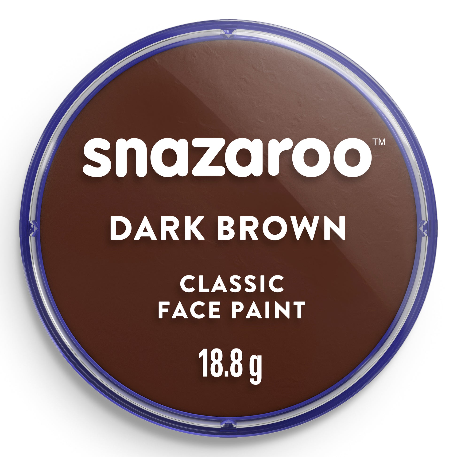 Snazaroo Face and Body Paint - Dark Brown 18 ml