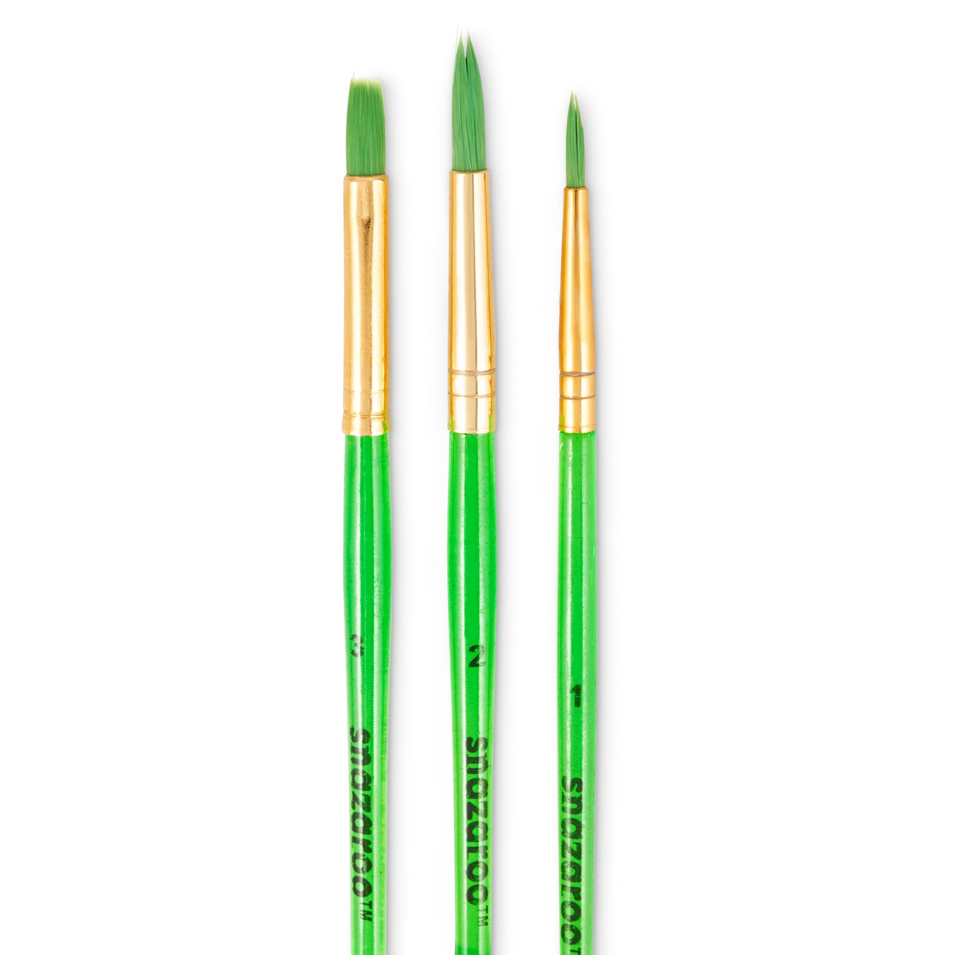 Snazaroo Face and Body Painting Brush Set - 3 pcs.