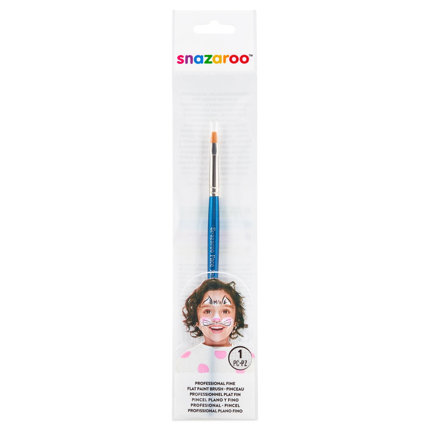 Snazaroo Face and Body Painting Brush - Small/Fine Flat