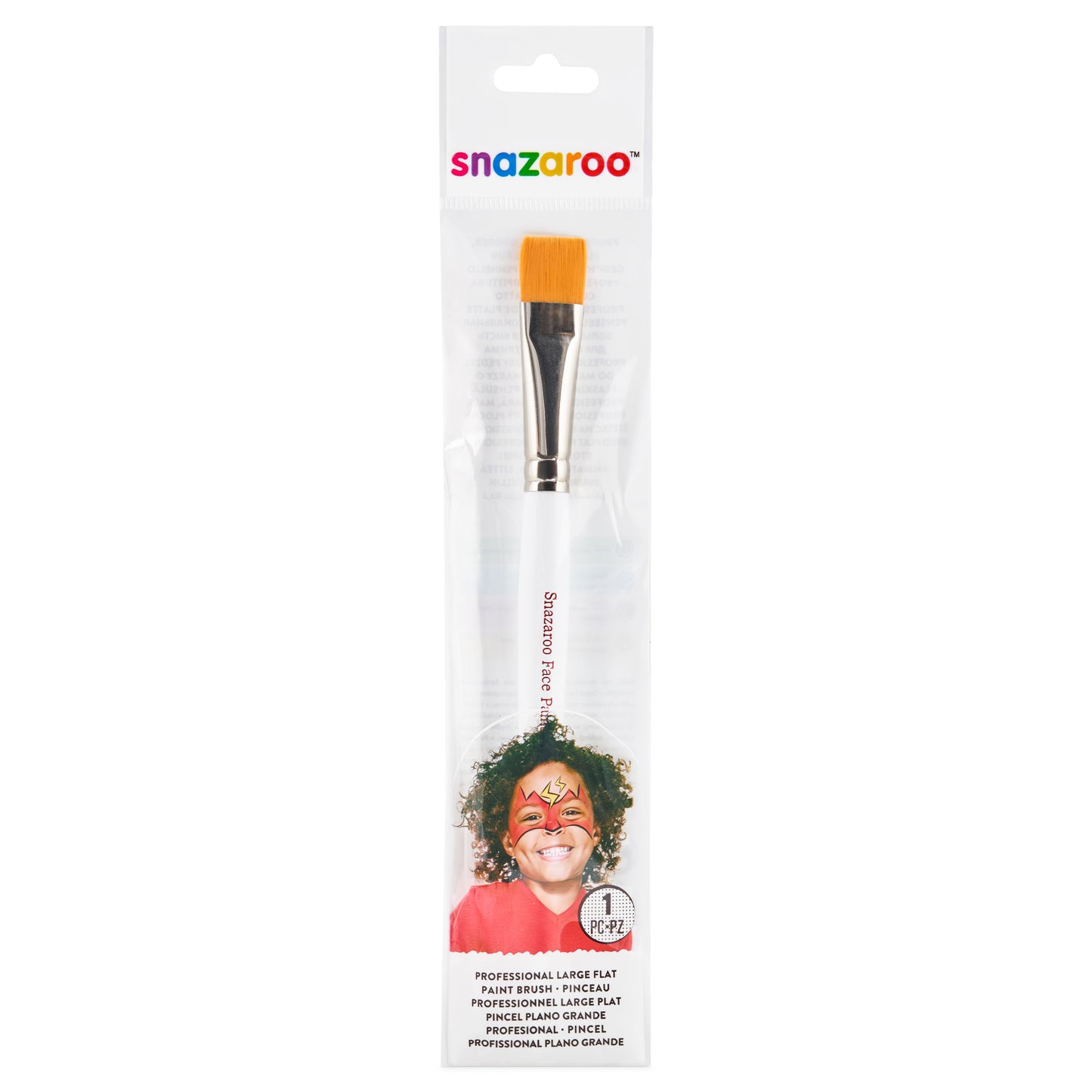 Snazaroo Face and Body Painting Brush - Large Flat