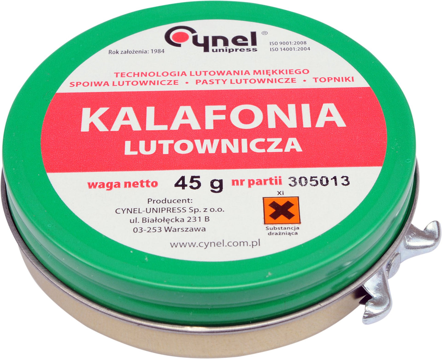 Cynel Unipress Soldering Rosin - 45g