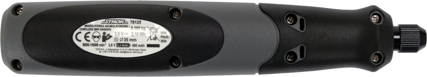 Sthor Mini Grinder - 3.6V, 10 accessories, 0.6 Ah battery