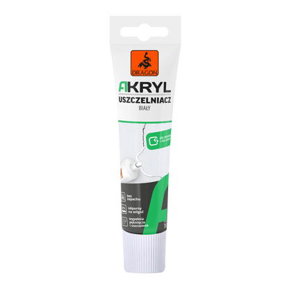 Akryl uszczelniacz Dragon - 165 g biały