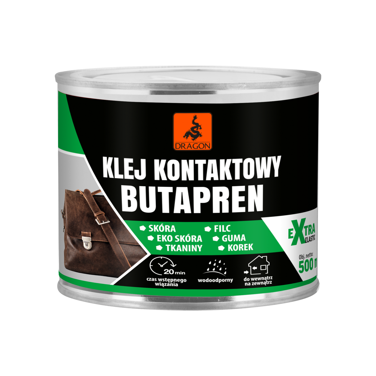Dragon Butapren contact adhesive - 400 ml tin