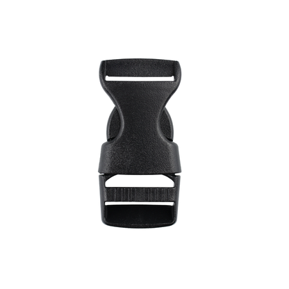 Plastic buckle - 20x51 mm black 1 pc.