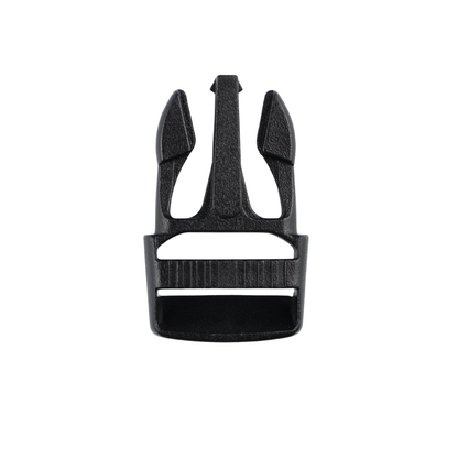 Plastic buckle - 20x51 mm black 1 pc.