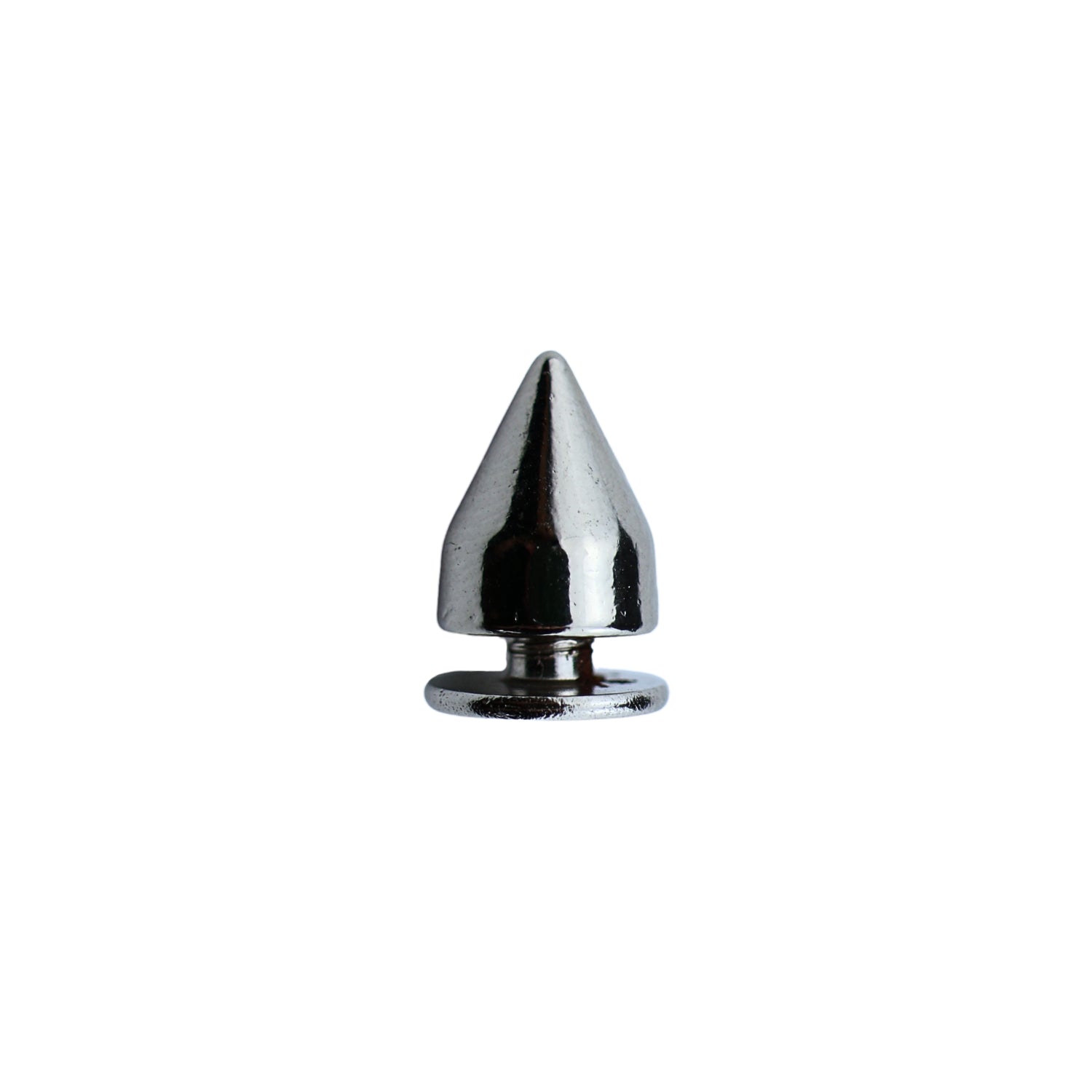 Metal cone studs - 7/9 mm nickel 1 pc.