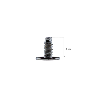 Metal cone studs - 7/9 mm nickel 1 pc.