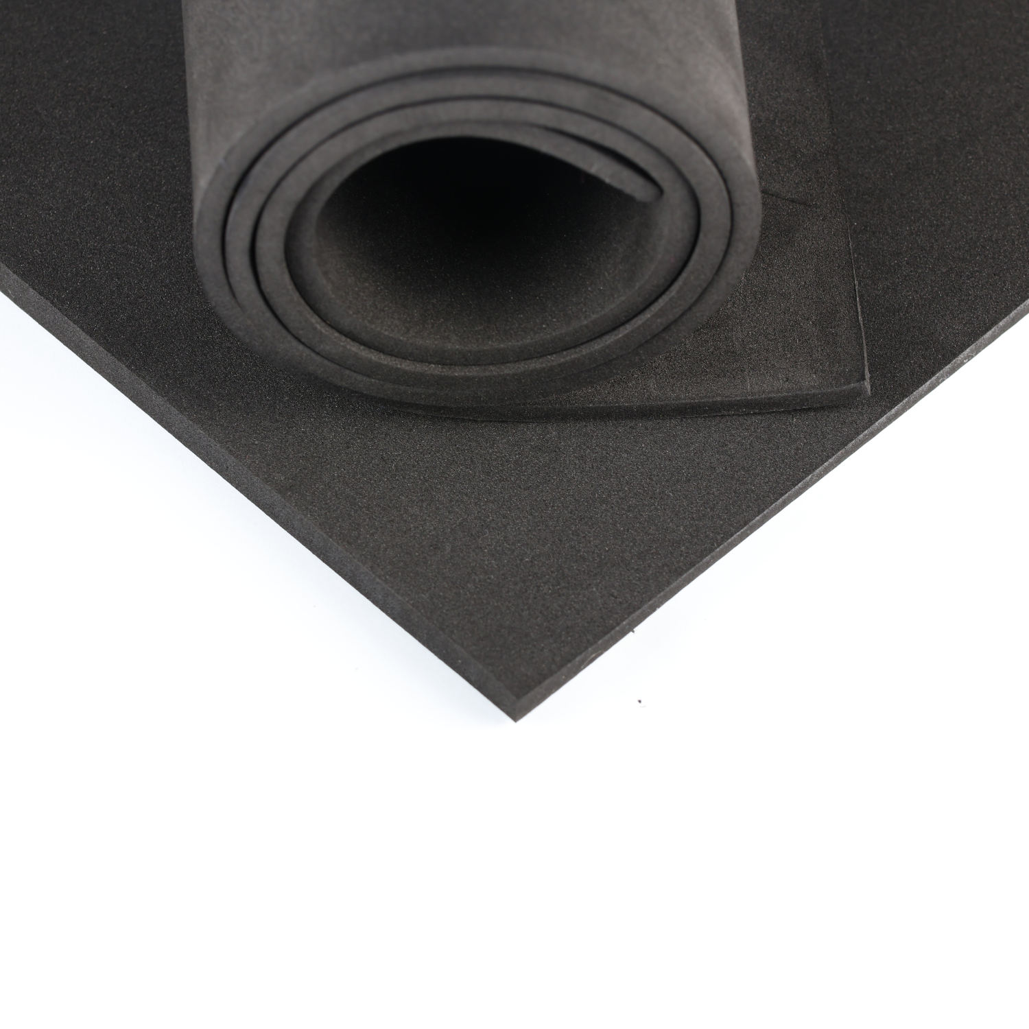 Pianka EVA 65 kg/m3, 5 mm czarna - 100x50 cm
