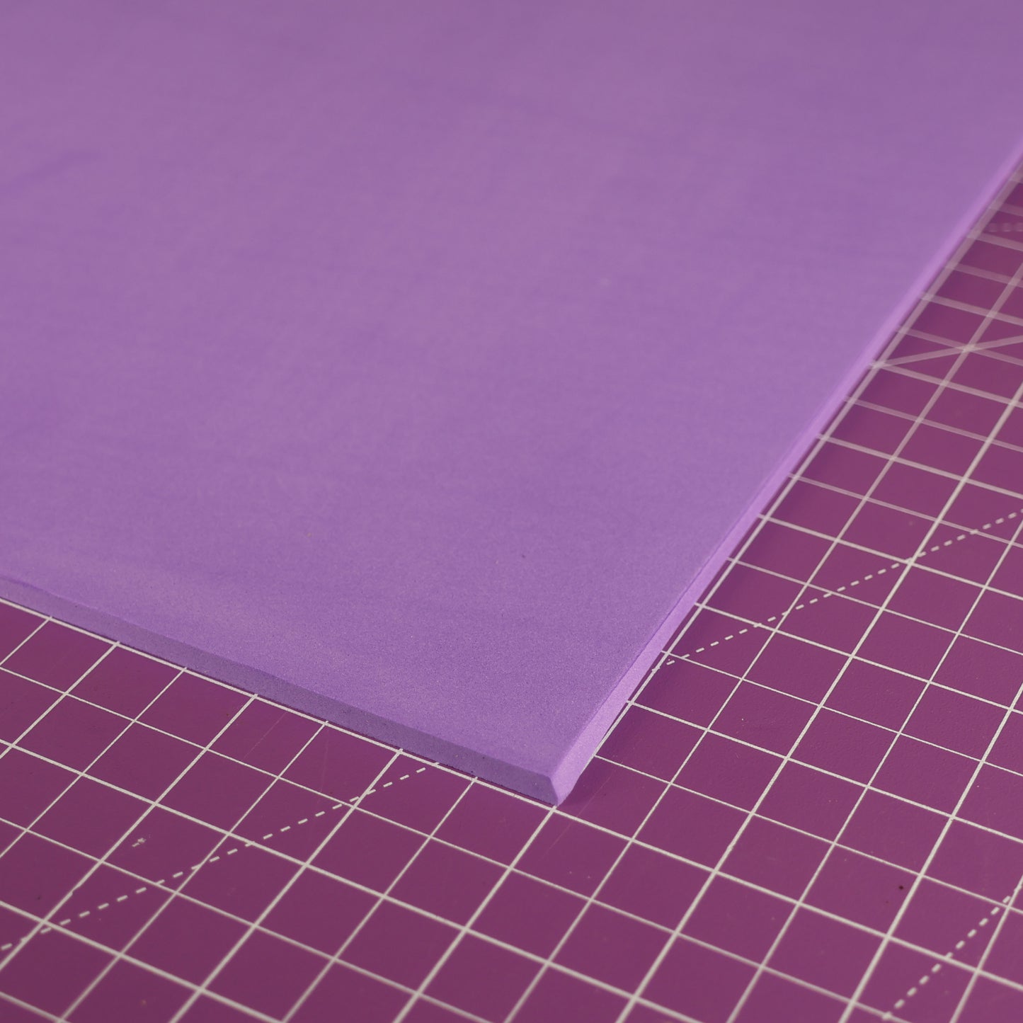 EVA foam 65 kg/m3, 2 mm purple - 100x50 cm