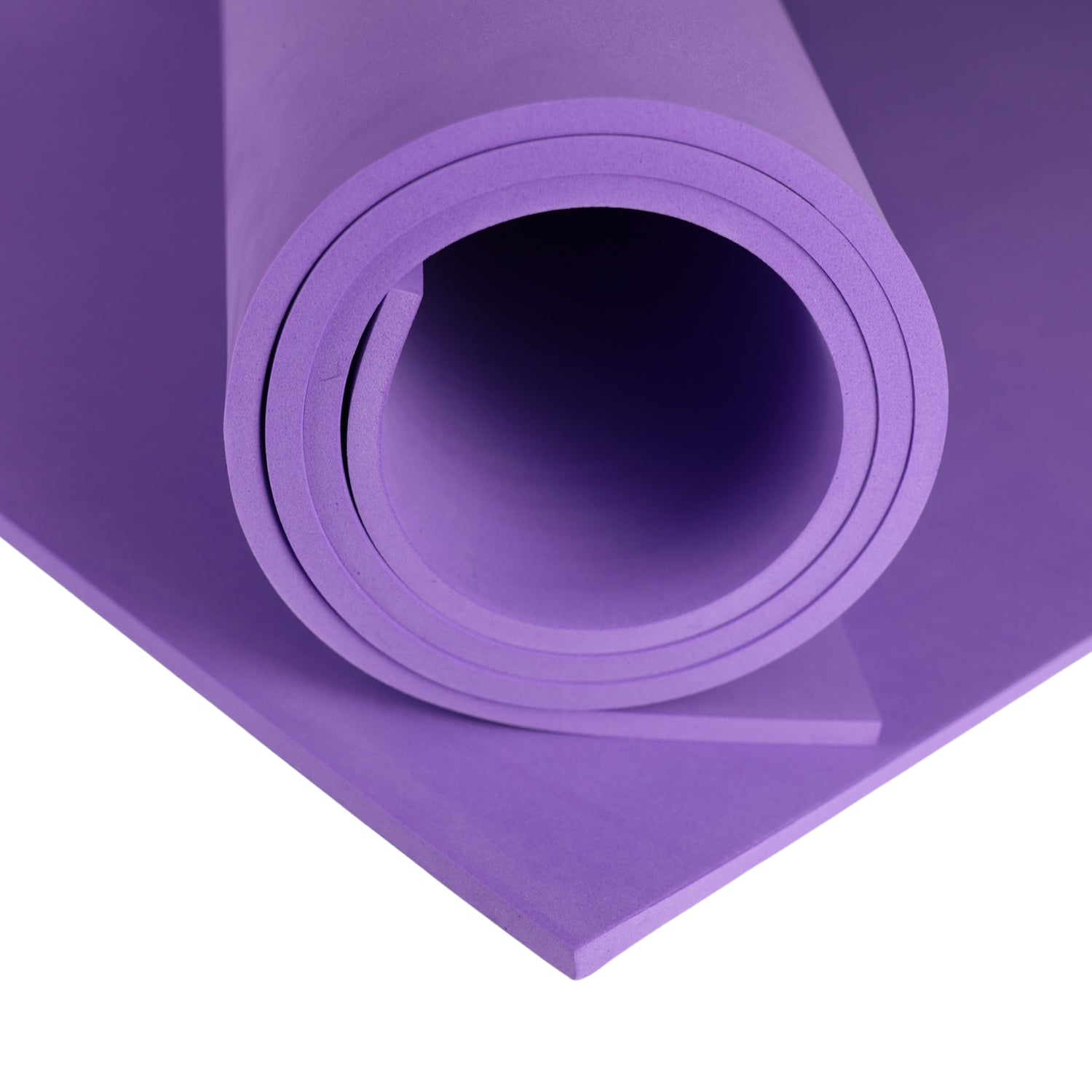 EVA foam 65 kg/m3, 2 mm purple - 100x50 cm