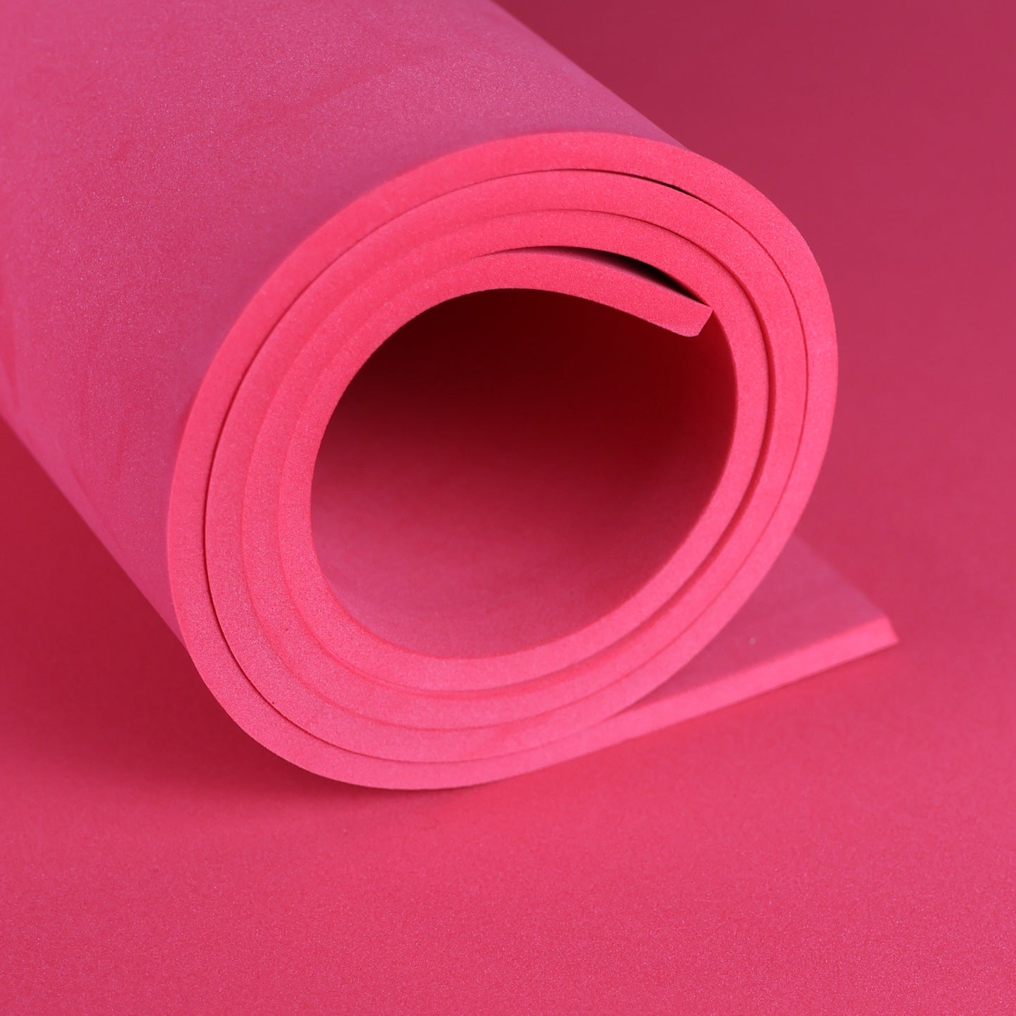 EVA foam 65 kg/m3, 5 mm red - 100x50 cm