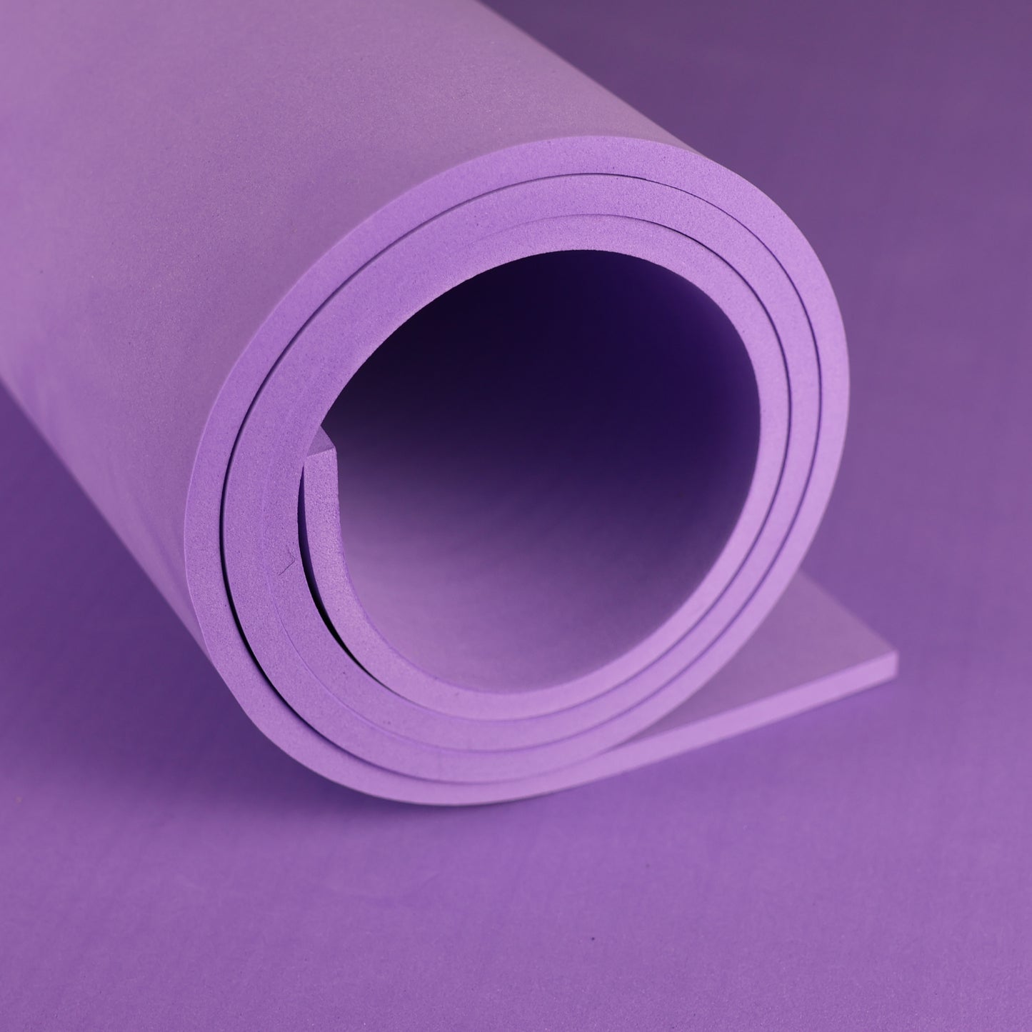 EVA foam 65 kg/m3, 2 mm purple - 100x50 cm