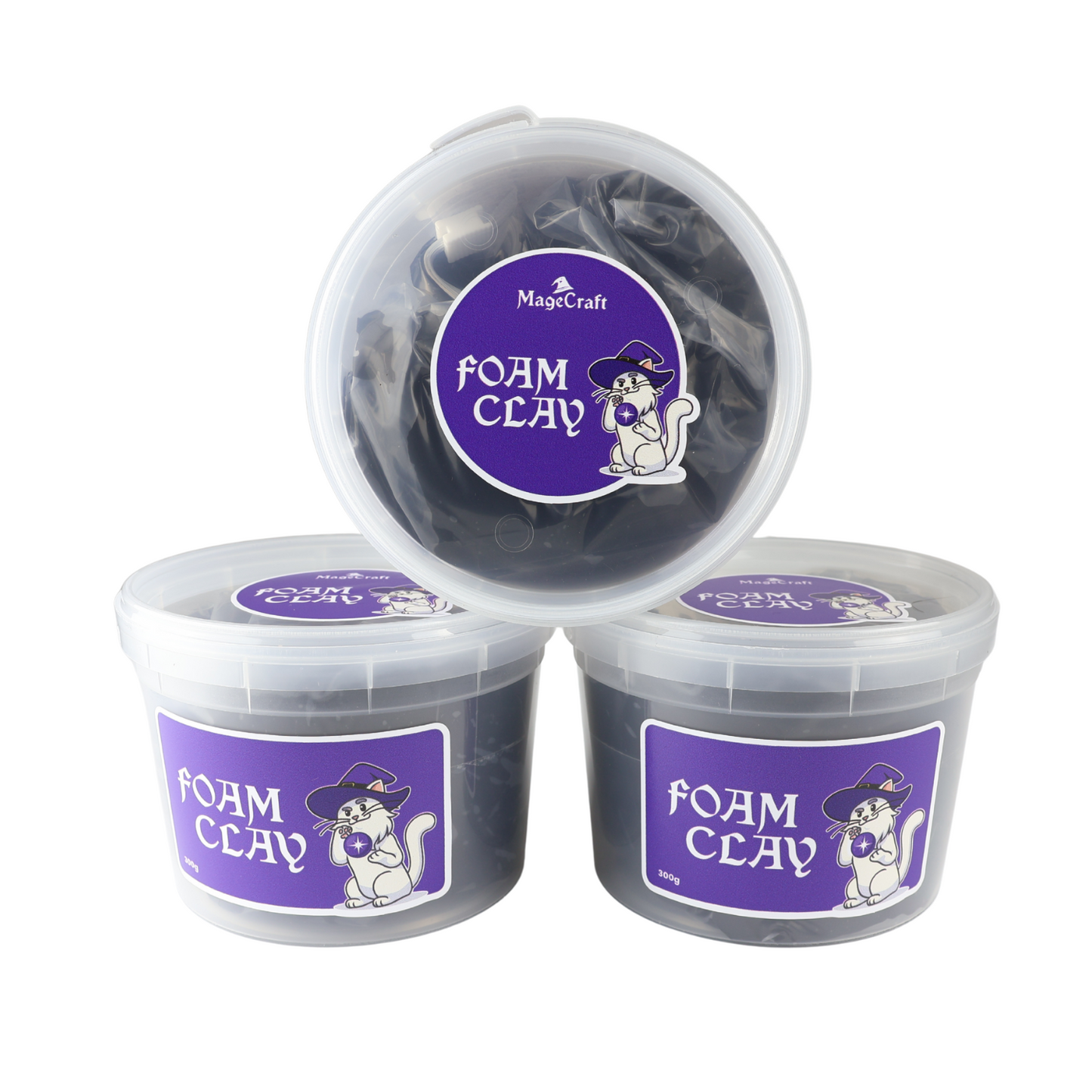 Foam Clay MageCraft - 300 g Black