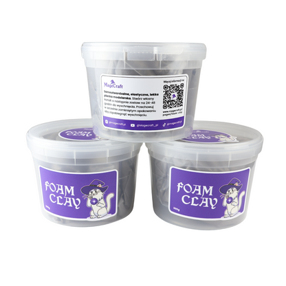 Foam Clay MageCraft - 300 g Szary