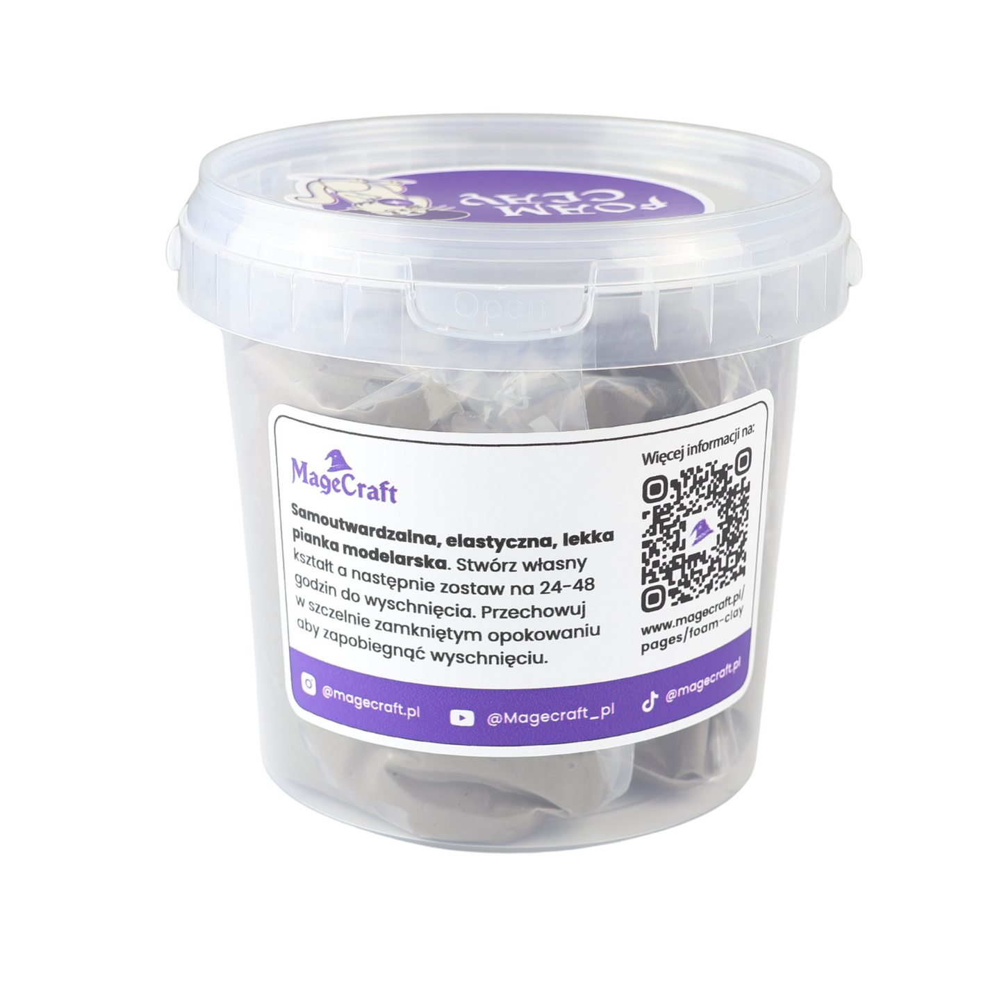MageCraft Foam Clay - 150 g Grey
